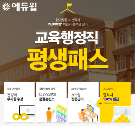 [에듀윌-보도자료] 200605_17시 합격생의 전략 담은 에듀윌 ‘교육행정직 평생패스’로 빠르게 합격까지.png