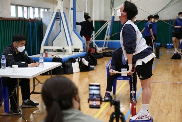 대구소방 체력검사 종료.jpg