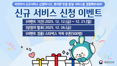 “세금·환급금·시험 정보까지 한 번에”…‘국민비서’, 생활행정 서비스 28종 확대